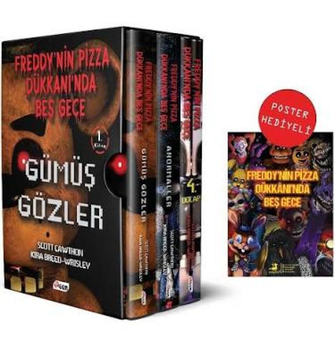 Freddy'nin Pizza Dükkanı'nda Beş Gece 3'lü Set - Scott Cawthon, Kira Breed-Wrisley