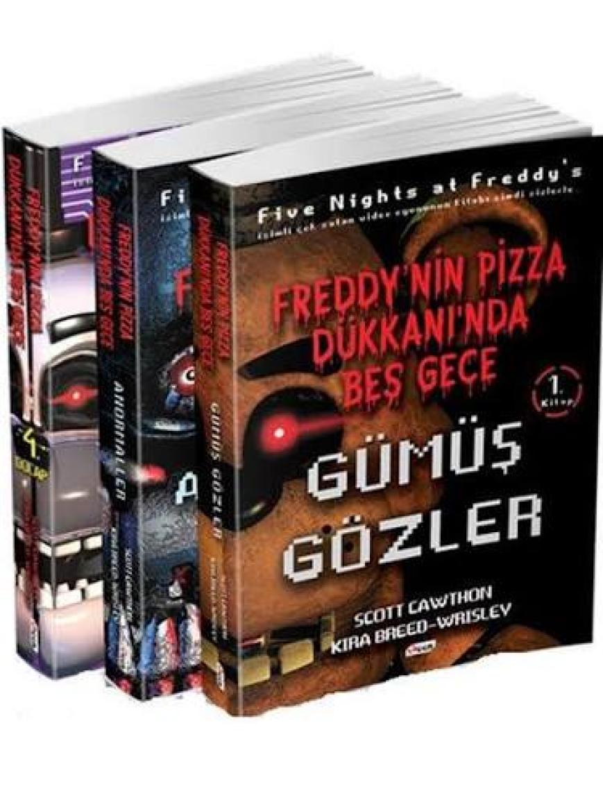 Freddy'nin Pizza Dükkanı'nda Beş Gece 3'lü Set - Scott Cawthon, Kira Breed-Wrisley