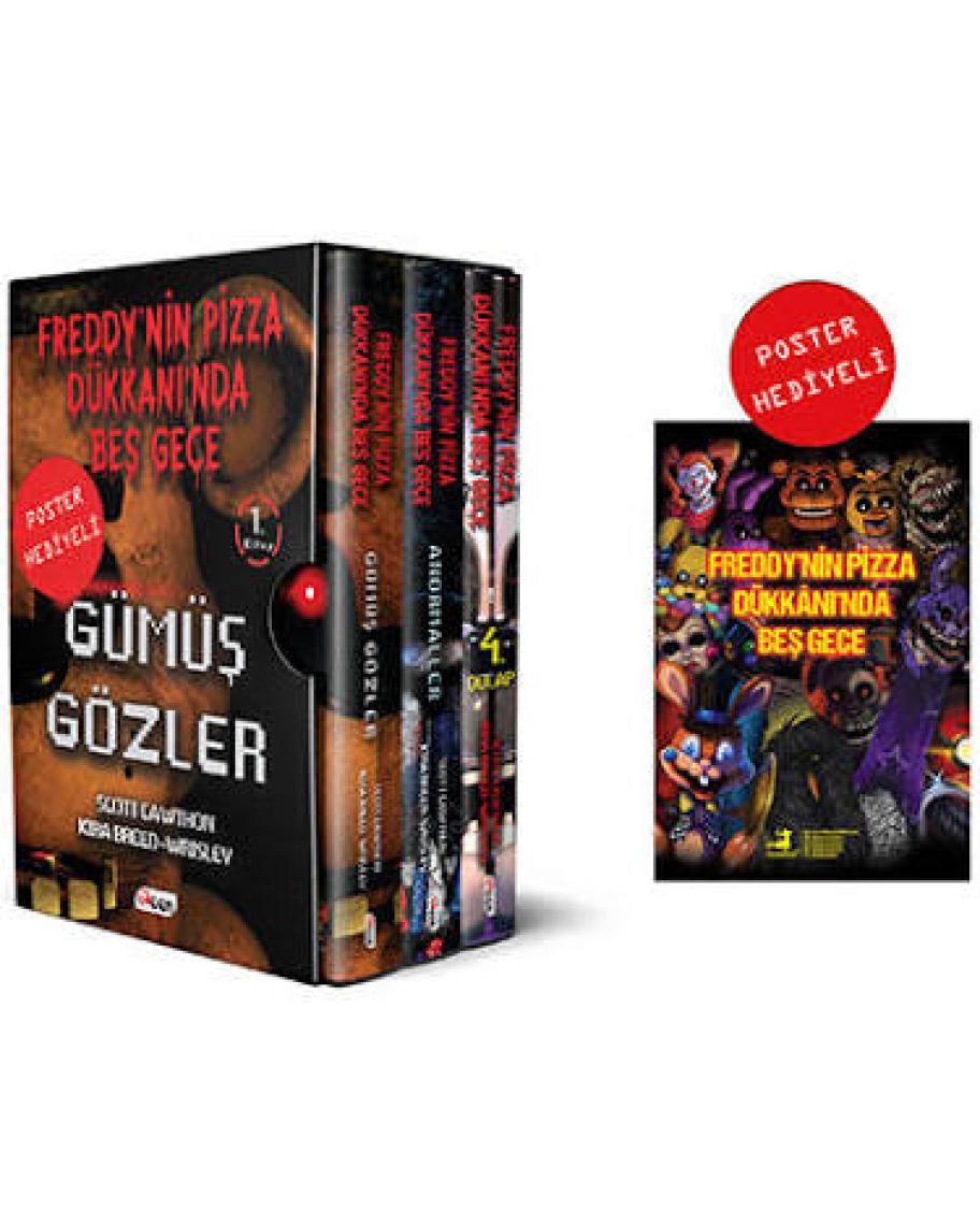 Freddy'nin Pizza Dükkanı'nda Beş Gece 3'lü Set - Scott Cawthon, Kira Breed-Wrisley
