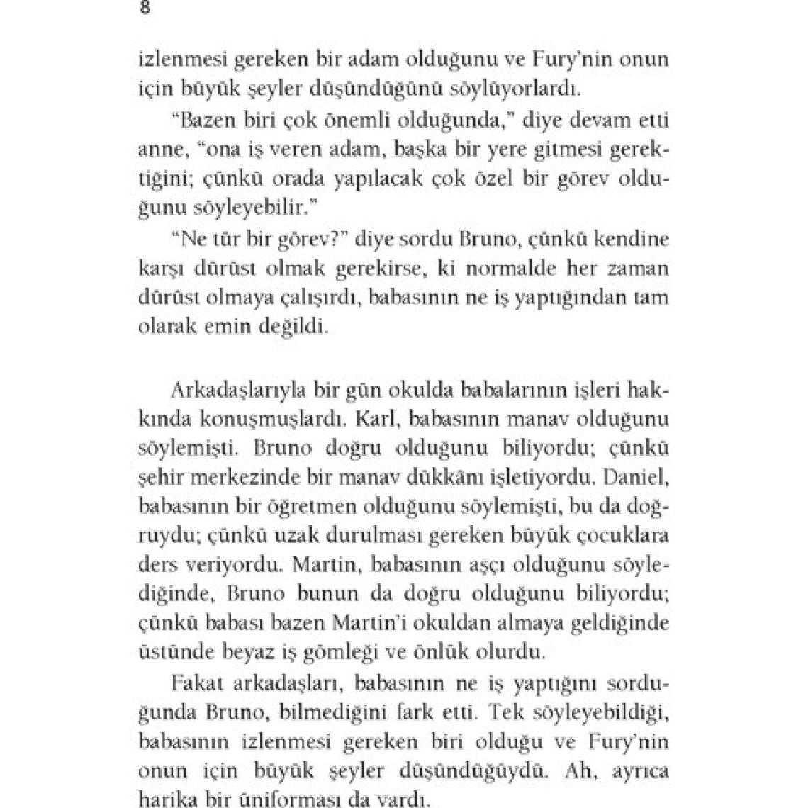 TUDEM Çocuk Kitapları: Çizgili Pijamalı Çocuk - John Boyne, 9-12 Yaş Arası Okuma ve Hayal Gücünü Geliştiren Sürükleyici Roman