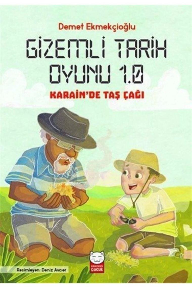 Kırmızı Kedi Yayınevi Gizemli Tarih Oyunu 1.0 Karain’de Taş Çağı  - Demet Ekmekçioğlu