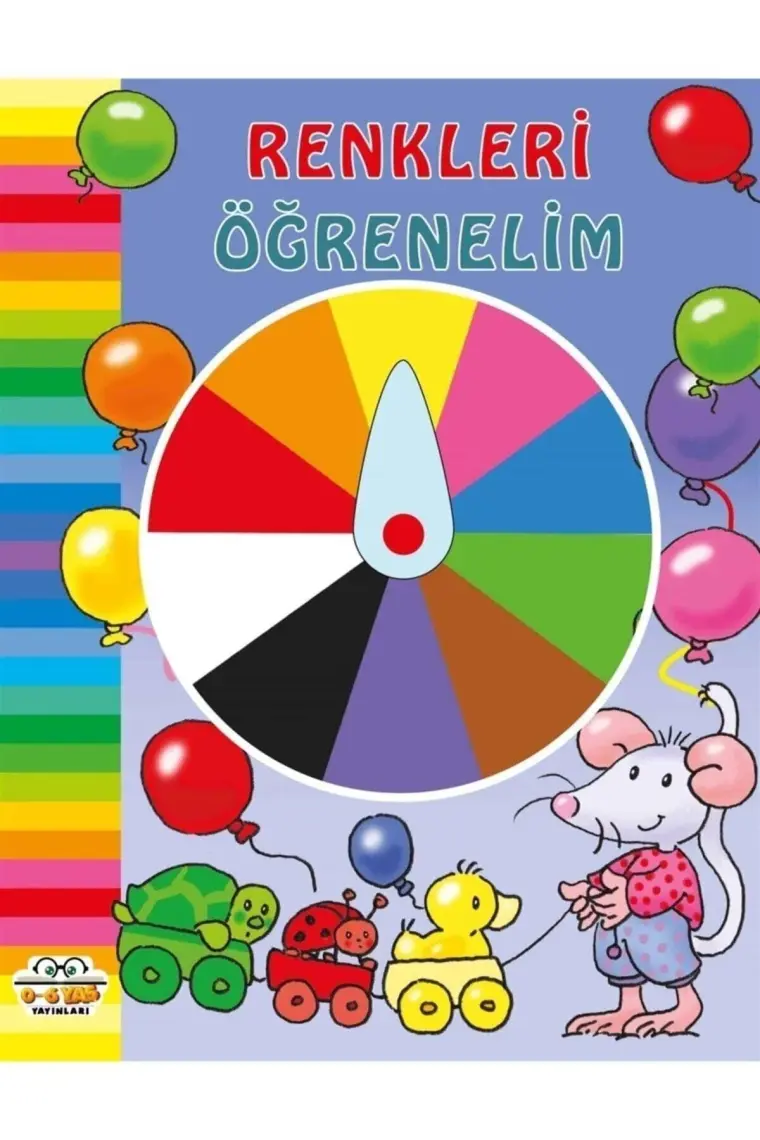0-6 Yaş Yayınları Renkleri Öğrenelim - Olala Books
