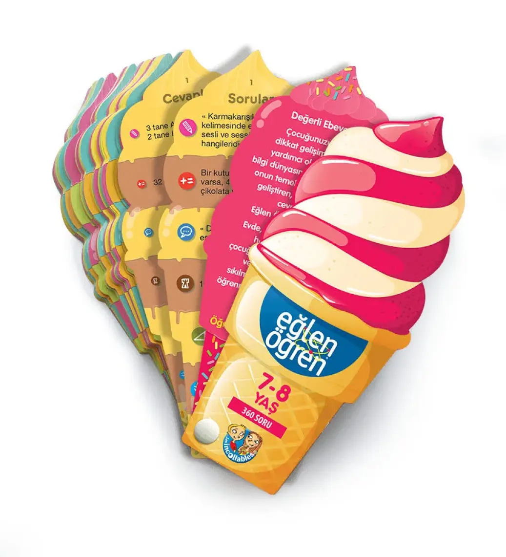 EğLen Öğren Ice Cream 7-8 Yaş