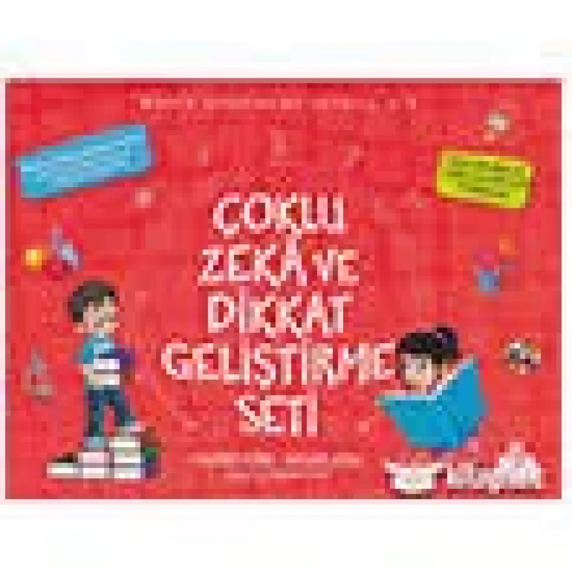 IQ Dİkkat ve Yetenek Geliştiren Kitaplar Serisi 3-4 Yaş Level 1 (3 Kitap Takım)