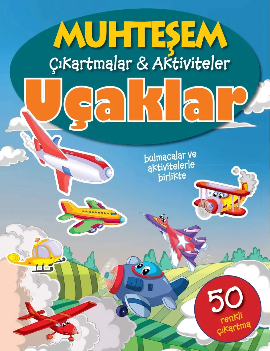 Parıltı Yayıncılık - Uçaklar Muhteşem Çıkartmalar