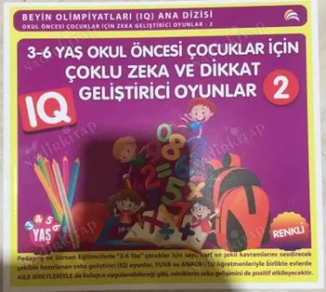 3-6 Yaş Okul Öncesi Çocuklar İçin Çoklu Zeka ve Dikkat Geliştirici Oyunlar 2