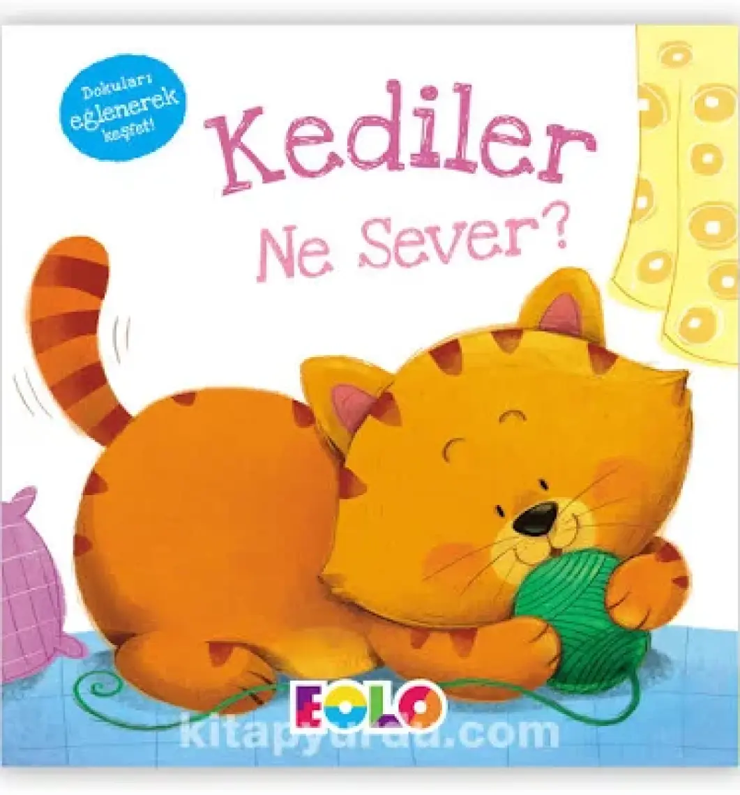 Kediler Ne Sever? (Dokun - Hisset - Keşfet) (Ciltli)