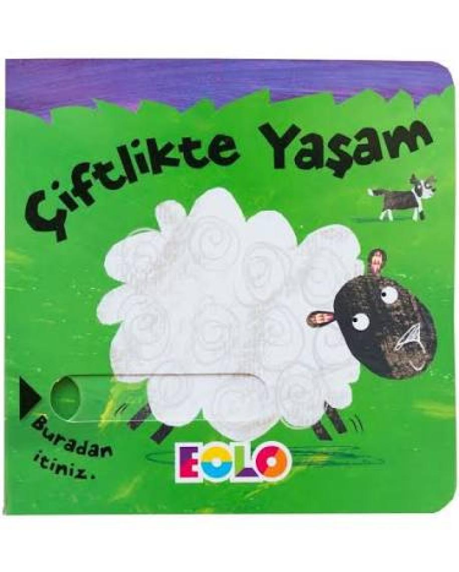 Çiftlikte Yaşam  (Hareketli Kitap & Kaydır Gör)