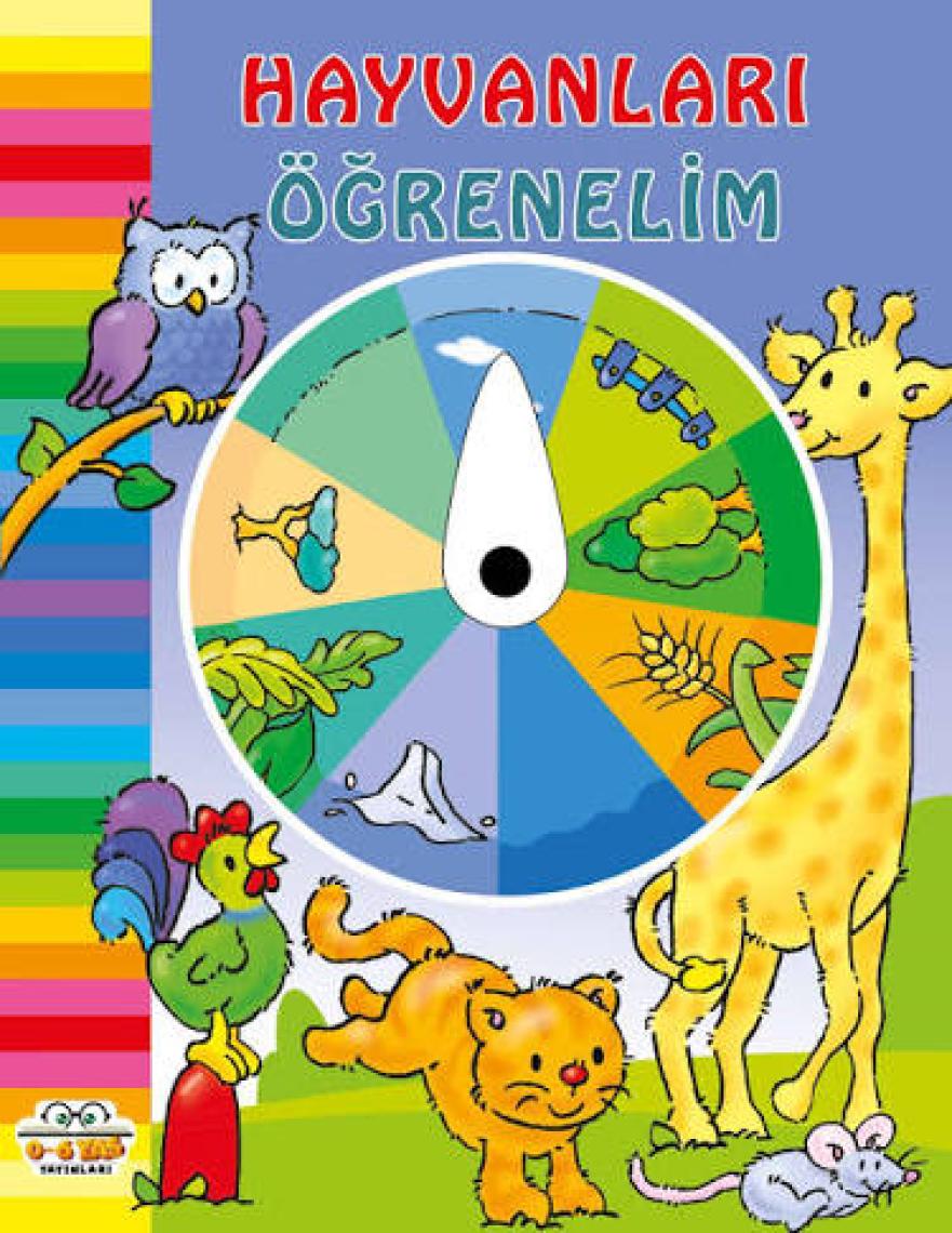 0-6 Yaş Yayınları Hayvanları Öğrenelim - Olala Books