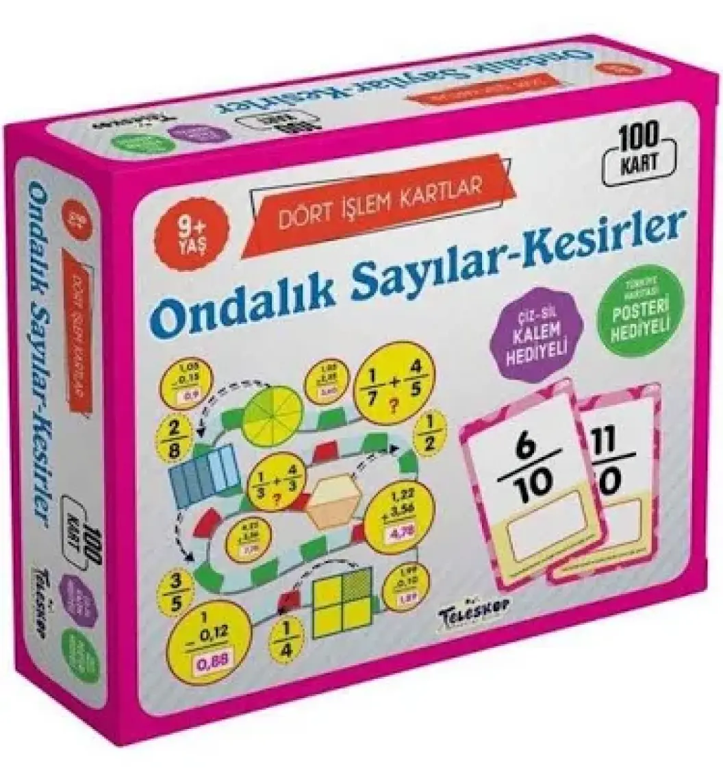 Ondalık Sayılar - Kesirler 9 Yaş - Ahmet Altay