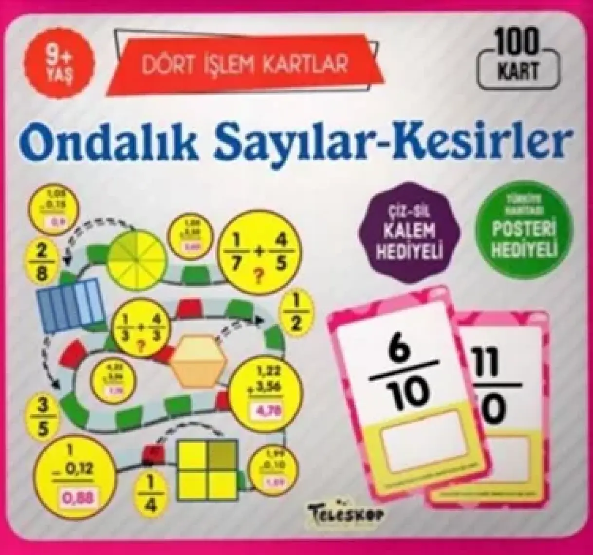 Ondalık Sayılar - Kesirler 9 Yaş - Ahmet Altay