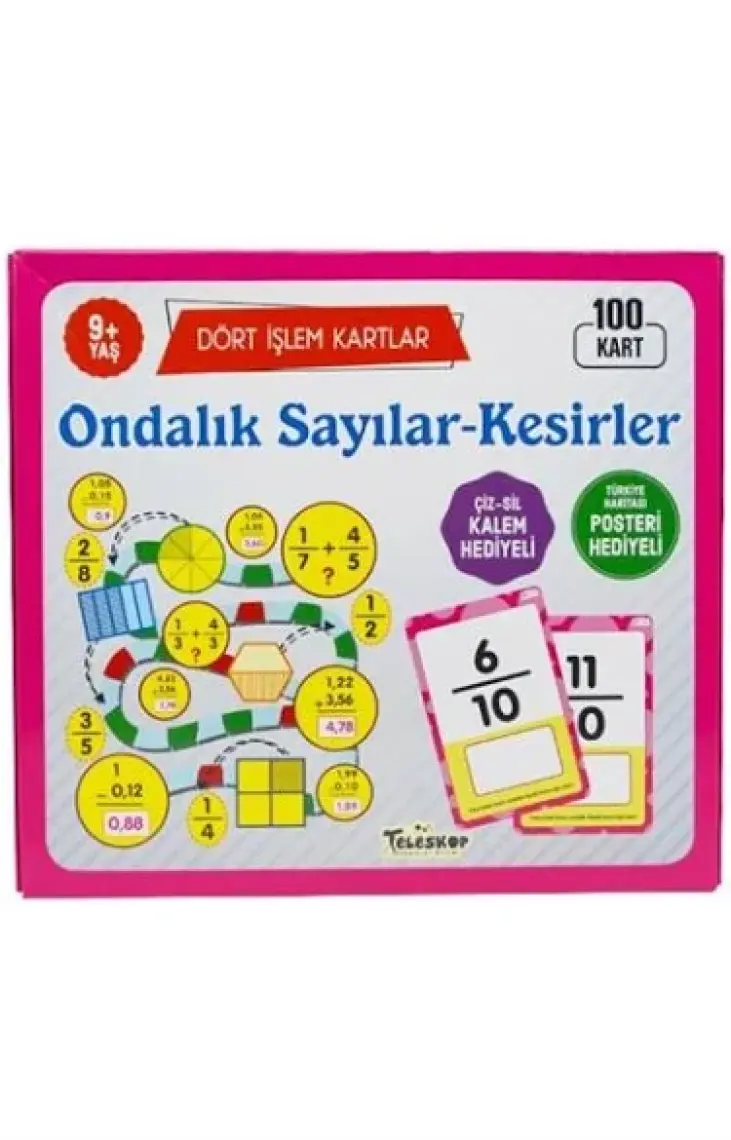 Ondalık Sayılar - Kesirler 9 Yaş - Ahmet Altay