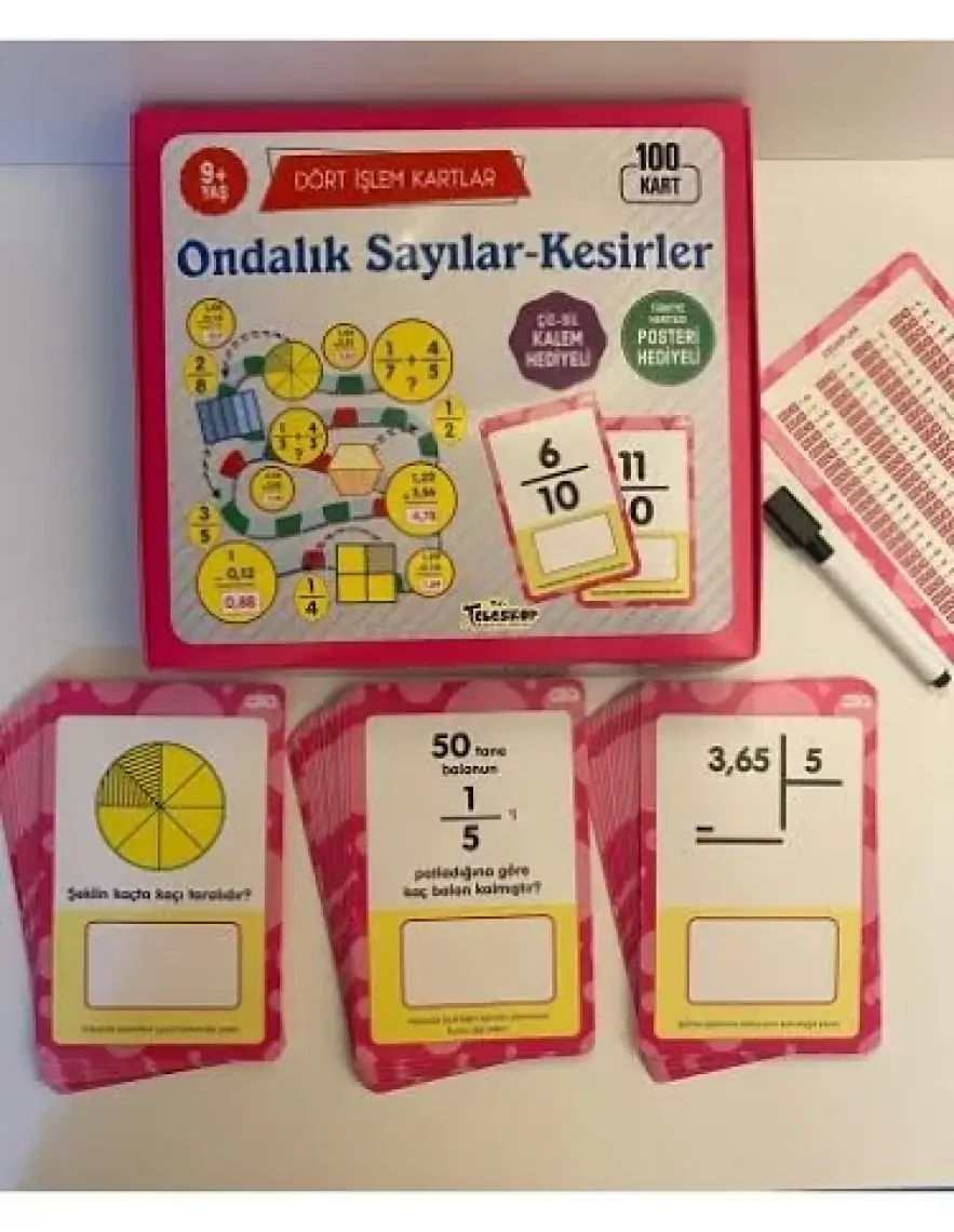 Ondalık Sayılar - Kesirler 9 Yaş - Ahmet Altay
