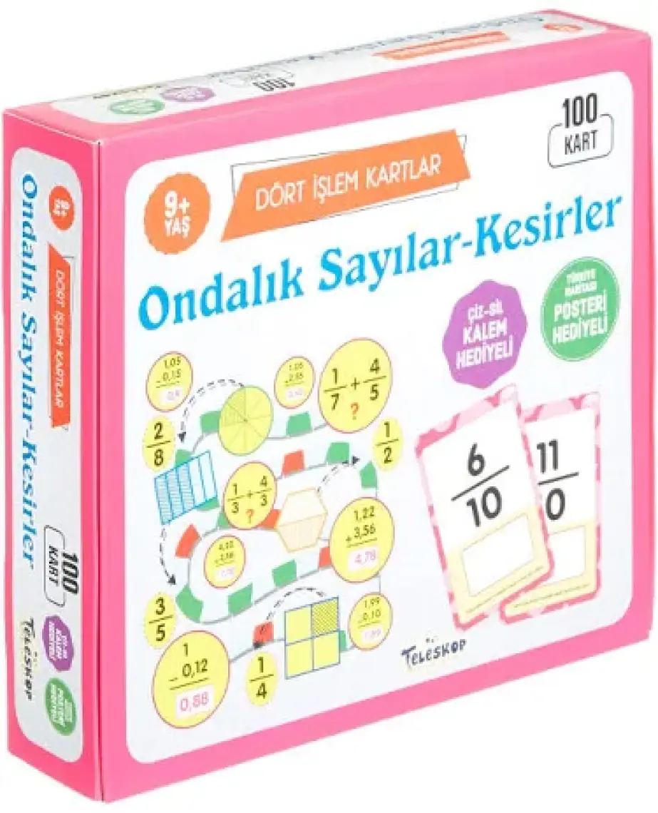Ondalık Sayılar - Kesirler 9 Yaş - Ahmet Altay