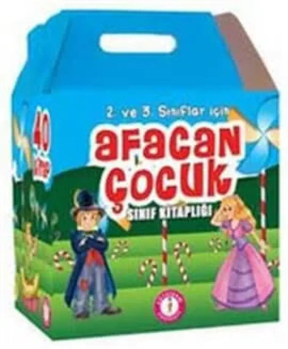Afacan Çocuk Sınıf Kitaplığı Seti (40 Kitap Takım) (2. Ve 3. Sınıflar İçin)
