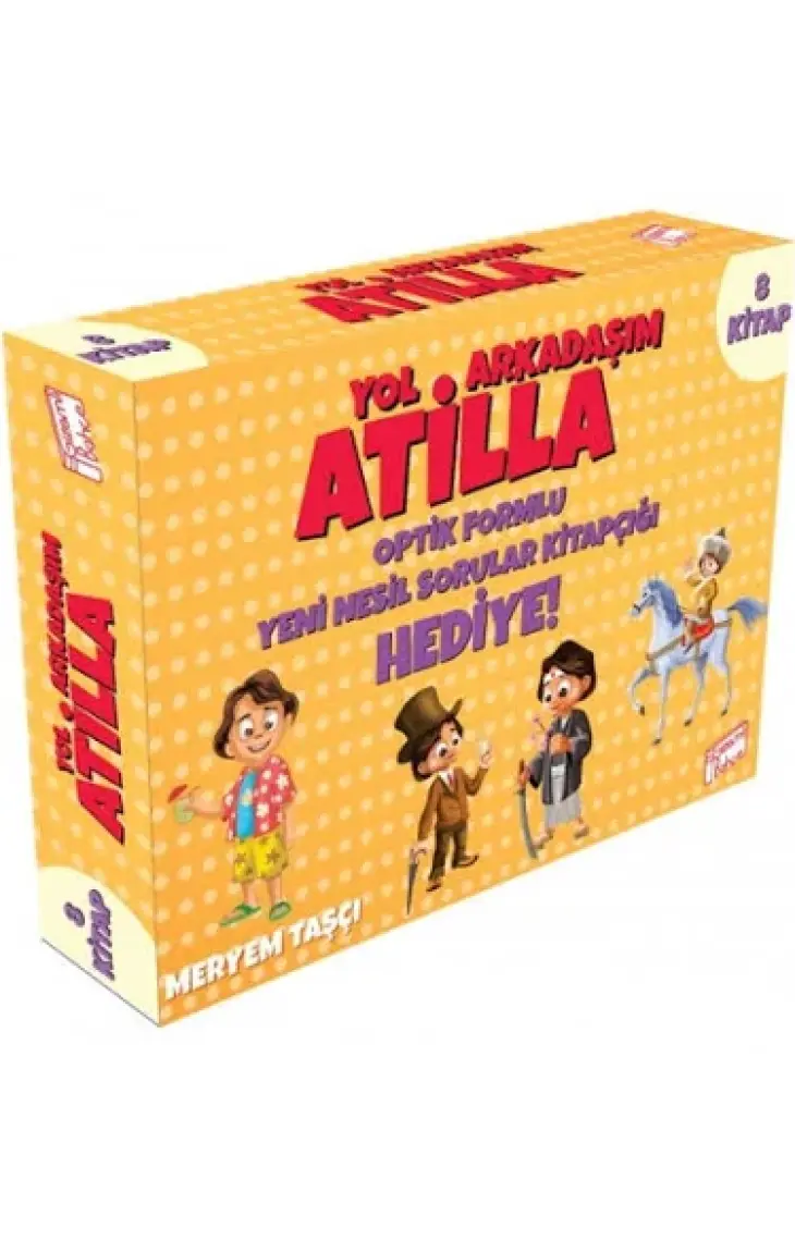 Gizemli Bahçe Yayınları Gizemli Bahçe Yol Arkadaşım Attila(8Li Seri) 3.Sınıf