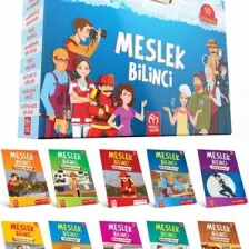Meslek Bilinci Hikaye Seti (10 Hikaye Kitabı + Değerlendirme Kitapçığı)