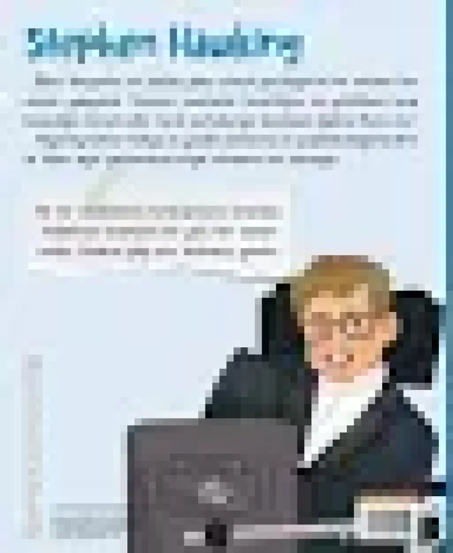Ünlü Dahiler Serisi Stephen Hawking - Igeo Studio