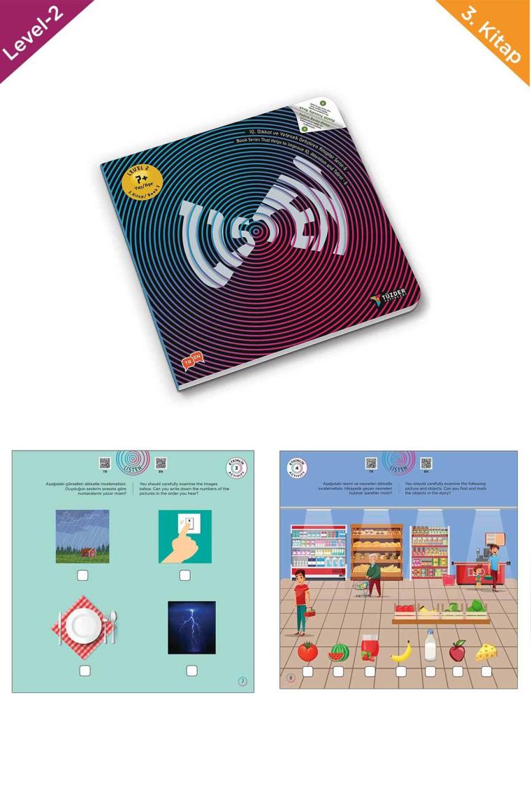 7+ Yaş 9’Lu Set - IQ Dikkat ve Yetenek Geliştiren Kitaplar Serisi