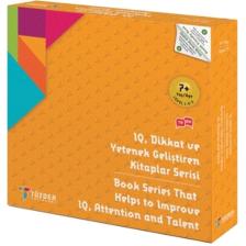 7+ Yaş 9’Lu Set - IQ Dikkat ve Yetenek Geliştiren Kitaplar Serisi