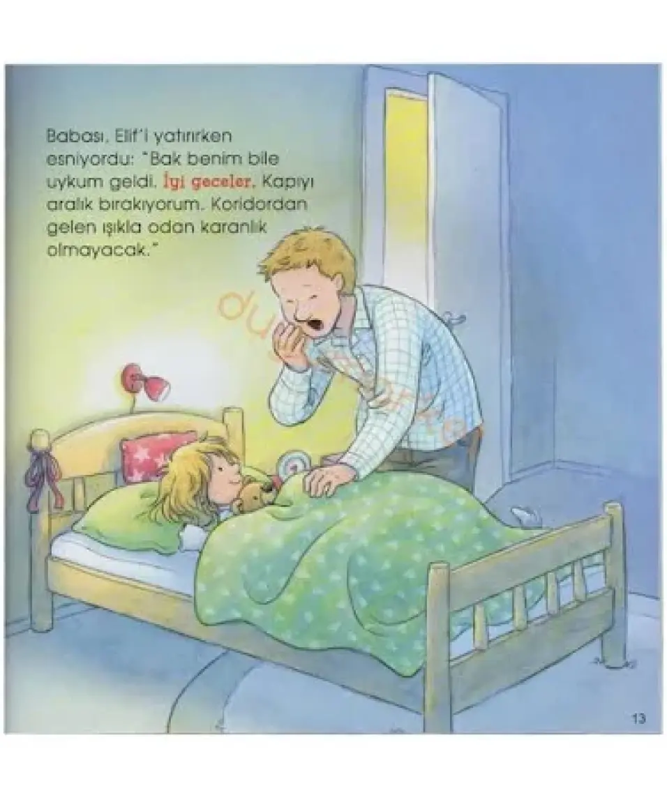 Elif'in Uykusu Gelmiyor - İlk Okuma Kitabım - Liane Schneider