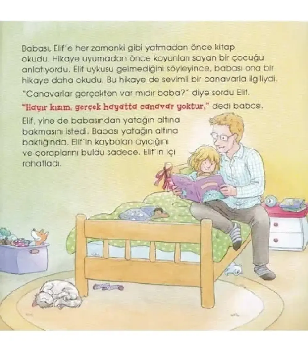 Elif'in Uykusu Gelmiyor - İlk Okuma Kitabım - Liane Schneider