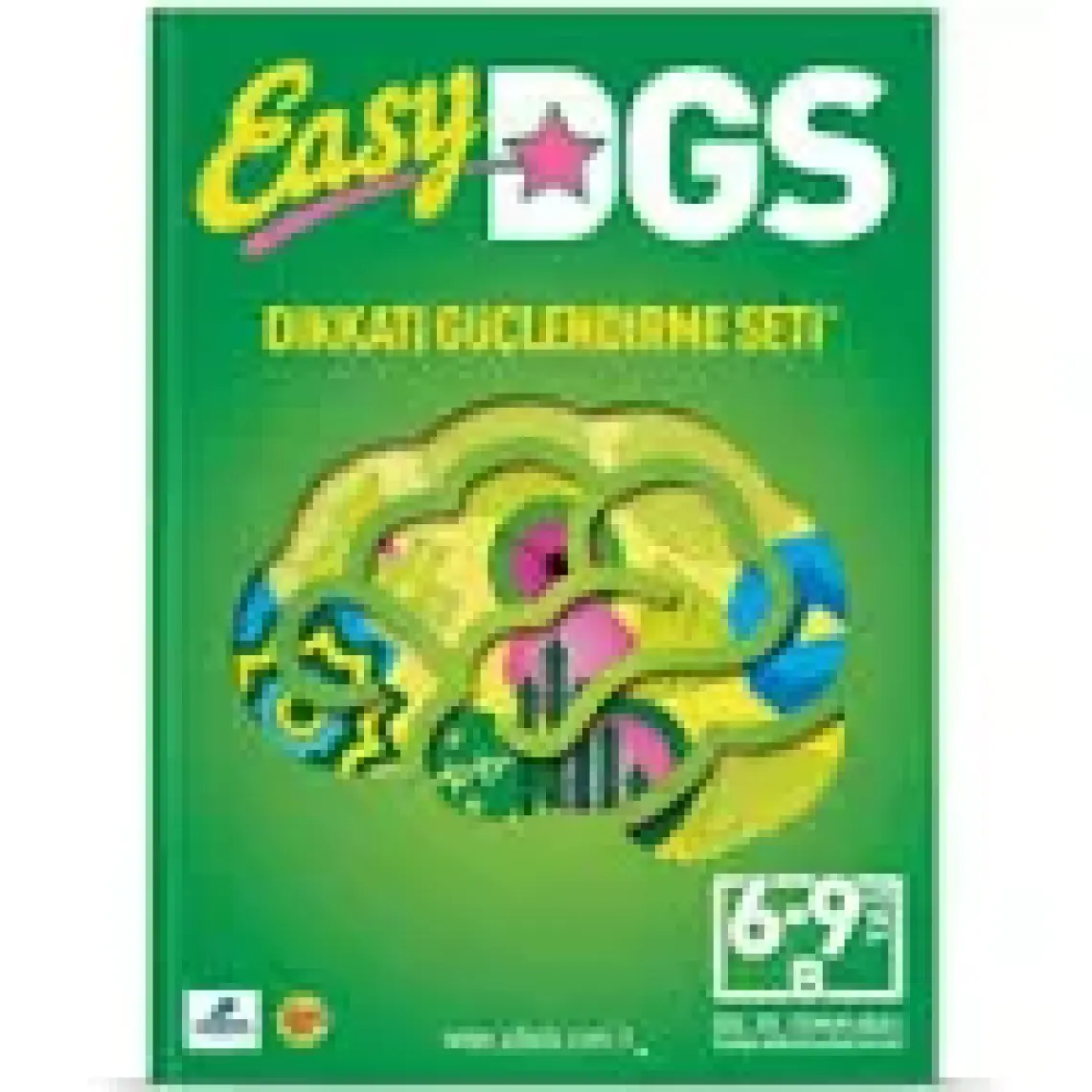 Adeda Yayıncılık Easy Dikkati Güçlendirme Seti 6-9 Yaş B Kitapçığı - Osman Abalı