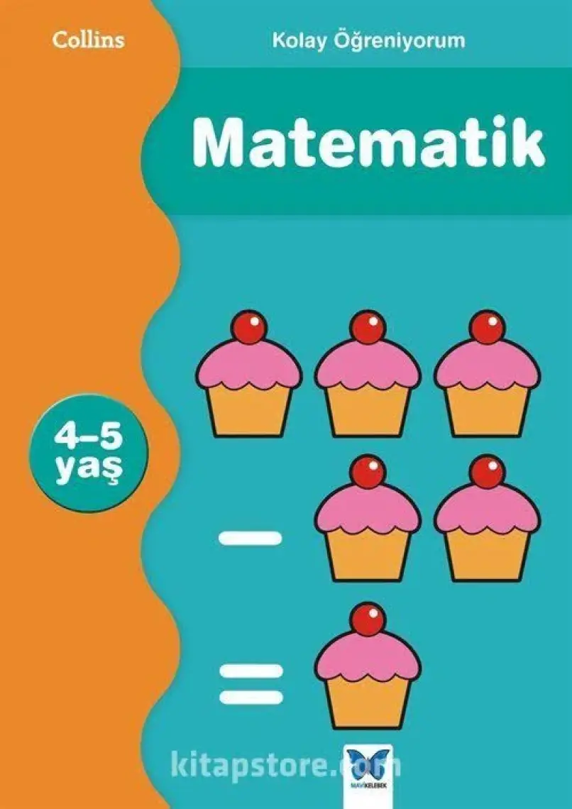 Collins Kolay Öğreniyorum Matematik (4-5 Yaş)