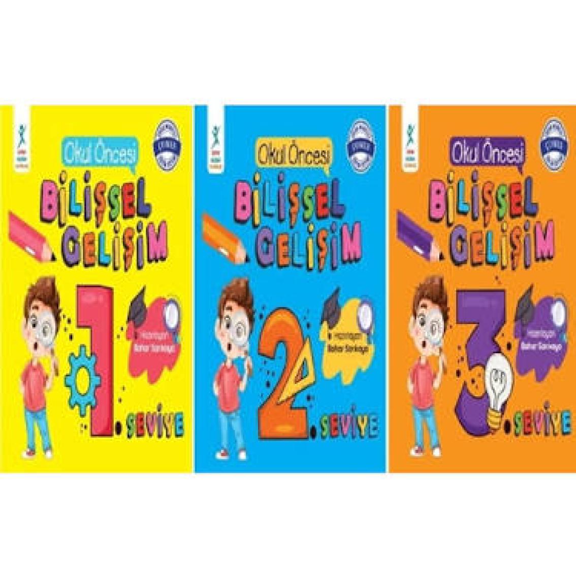Okul Öncesi Bilişsel Gelişim  Seti 3 Kitap - Bahar Sarıkaya
