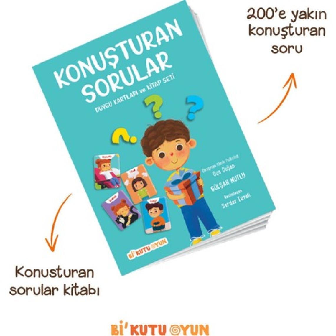 Konuşturan Sorular - Duygu Kartları ve Kitap Seti - Gülşah Mutlu