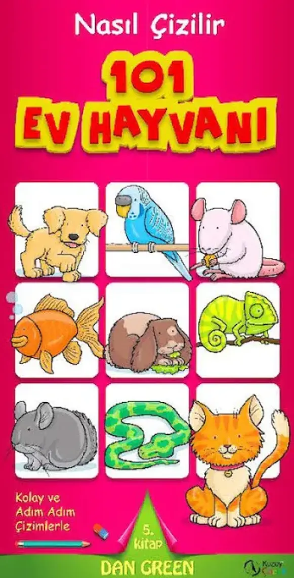 Nasıl Çizilir 101 Ev Hayvanı-Dan Green