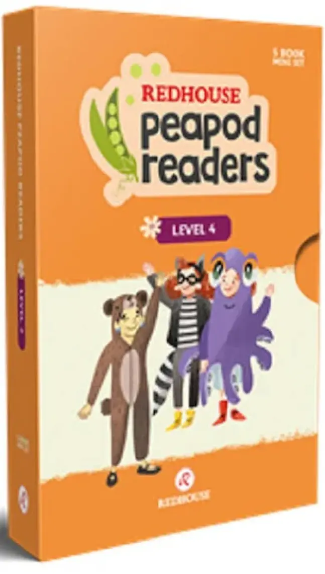 Redhouse Yayınları Peapod Readers İngilizce Hikaye Seti 4 (Kutulu)