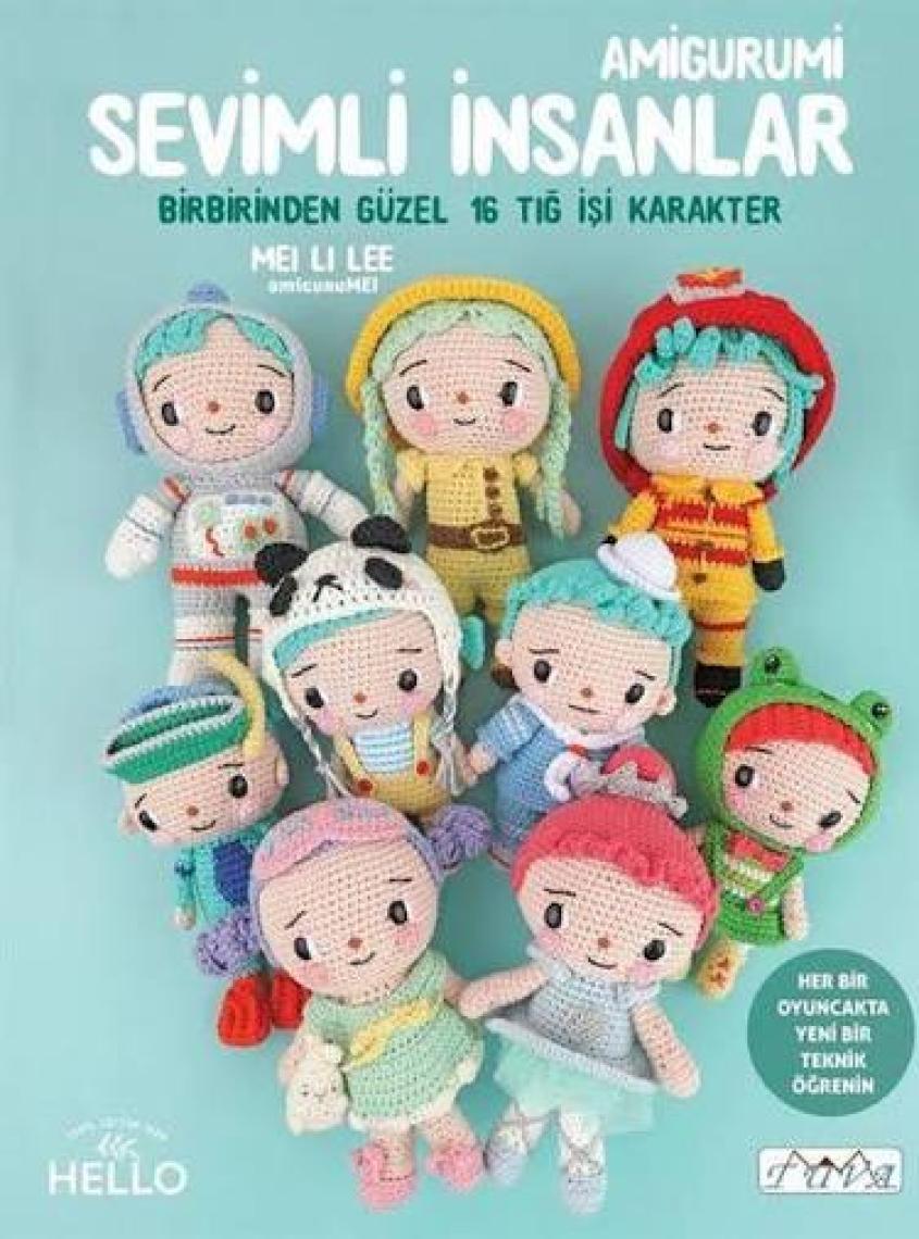 Amigurumi Sevimli Insanlar - Mei Li Lee