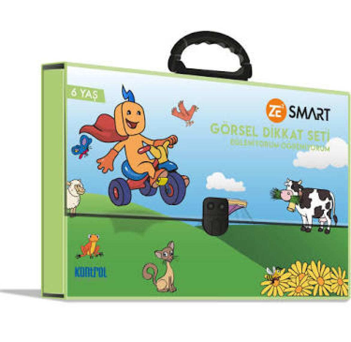 6 Yaş Zekare Smart Görsel Dikkat Seti (10 Kitap + 1 Kontrol Paneli)