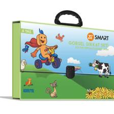 6 Yaş Zekare Smart Görsel Dikkat Seti (10 Kitap + 1 Kontrol Paneli)