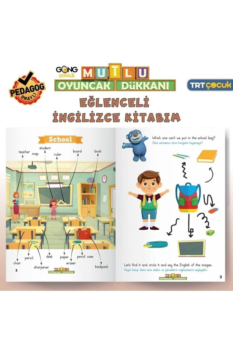 Mutlu Oyuncak Dükkanı - Eğlenceli ve Etkinlikli Ingilizce Kitabım