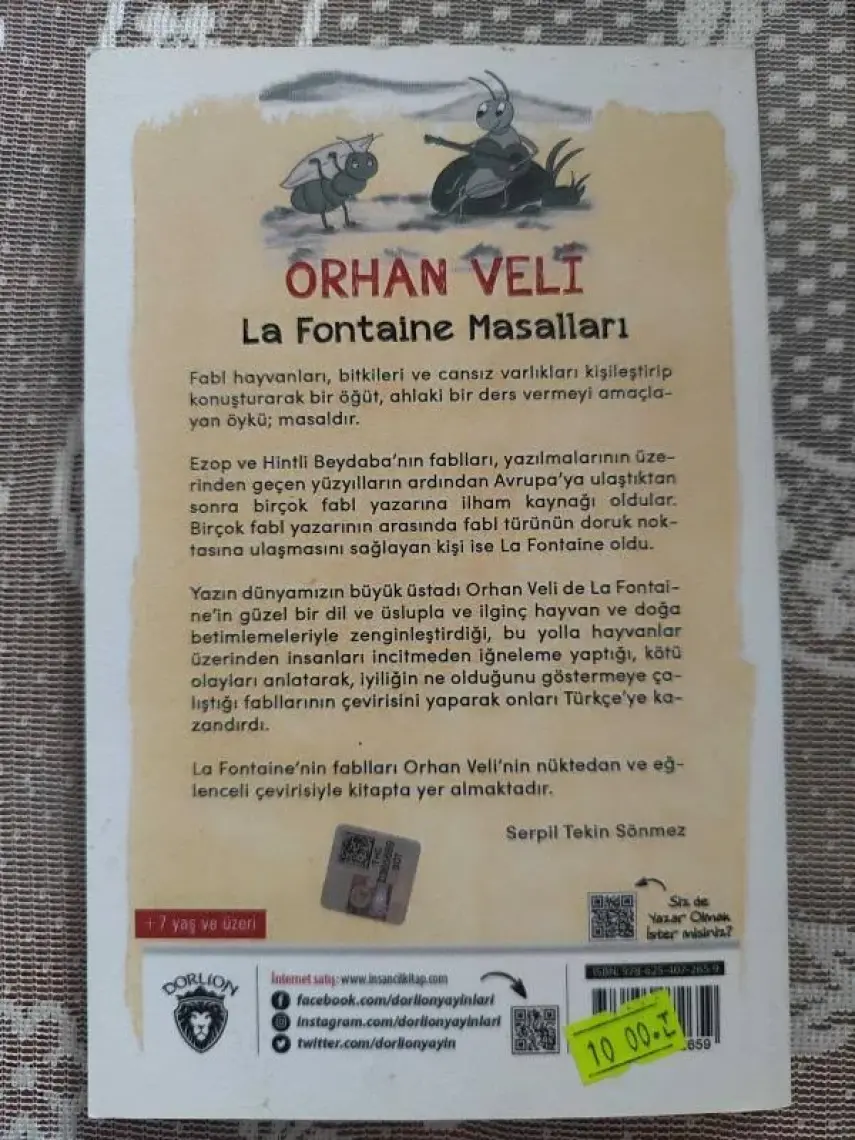 La Fontaine Masalları - Orhan Veli Kanık