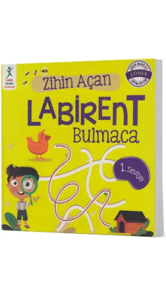 Zihin Açan Labirent Bulmaca 1. Seviye - Tuğçe Turguner