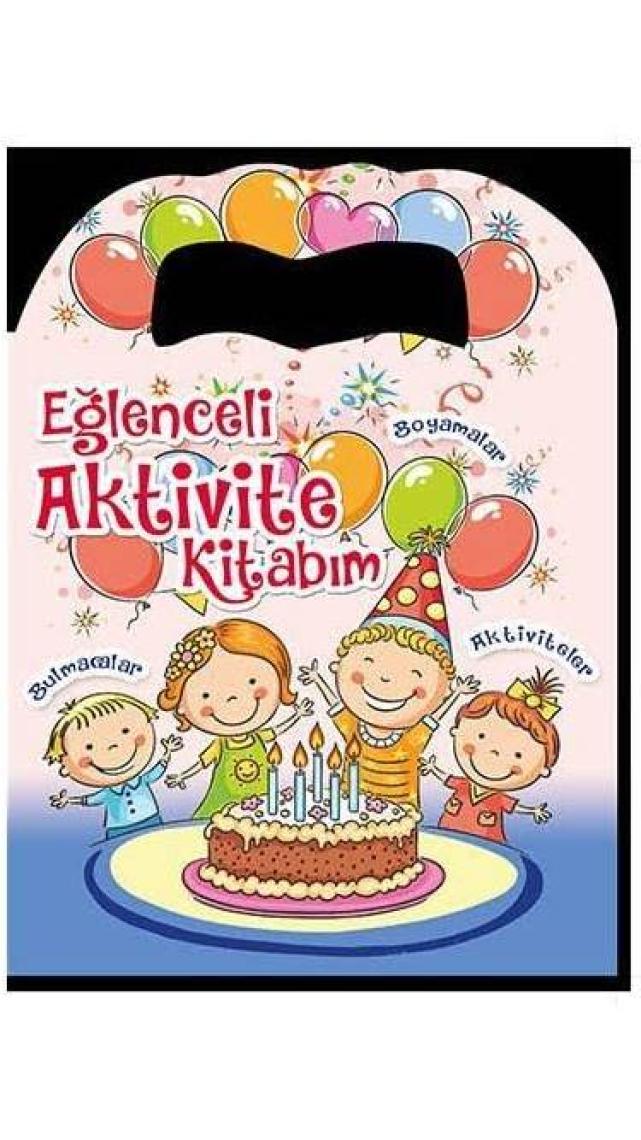 Eğlenceli Aktivite Kitabım 1 - Pembe Kitap