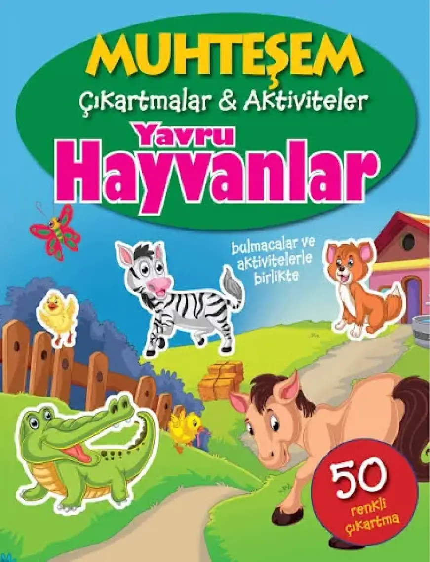 Yavru Hayvanlar - Muhteşem Çıkartmalar - The Book Company