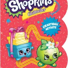Shopkins Cicibebeler Çıkartmalı Aktivite Kitabı - Mor