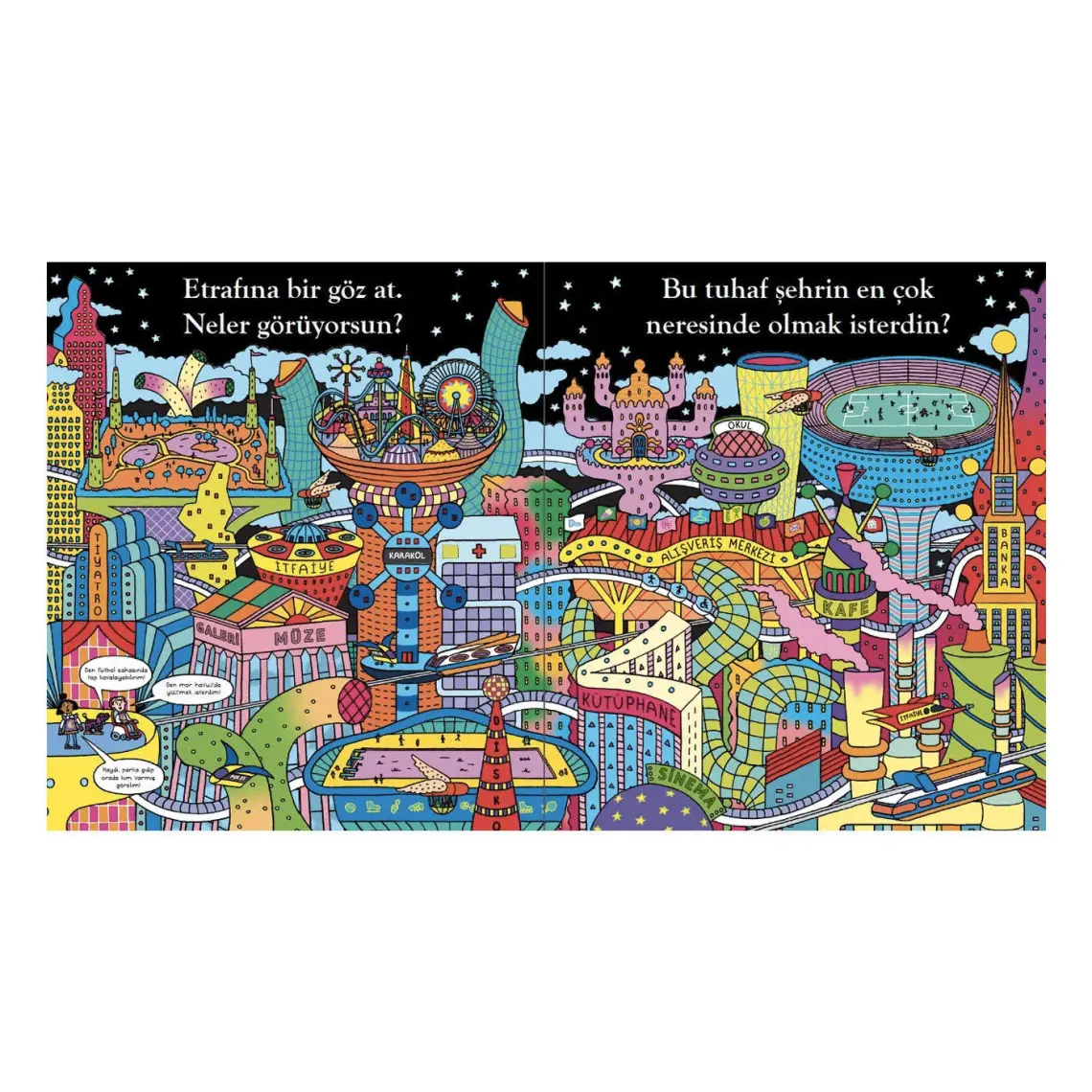 Senin Seçimin Senin Uzayın - Nick Sharratt - Pippa Goodhart