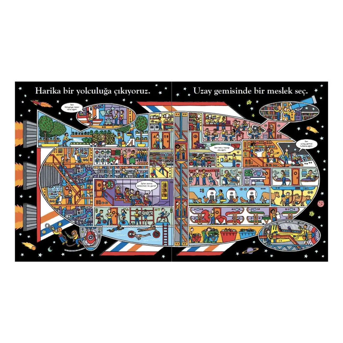 Senin Seçimin Senin Uzayın - Nick Sharratt - Pippa Goodhart