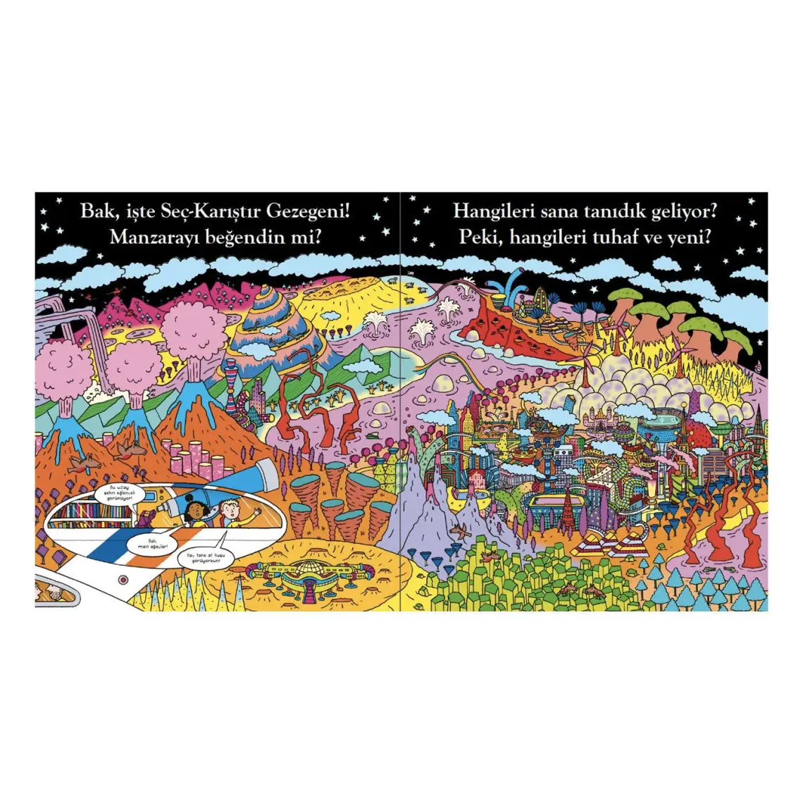 Senin Seçimin Senin Uzayın - Nick Sharratt - Pippa Goodhart