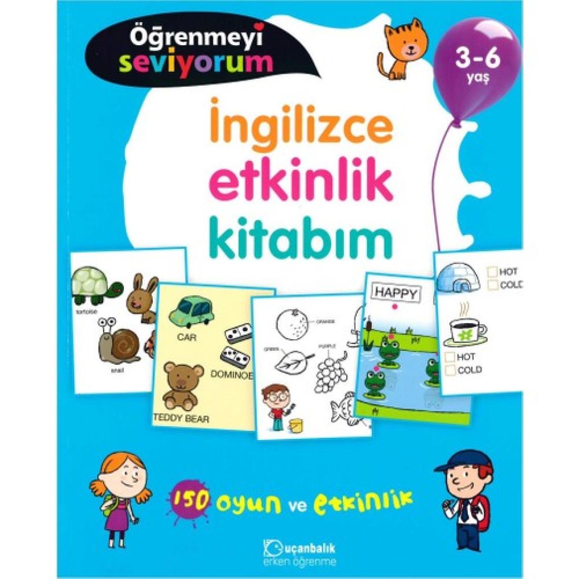 Tudem Uçanbalık Öğrenmeyi Seviyorum- İngilizce Etk.Kitabım 3-6 Yaş 2019