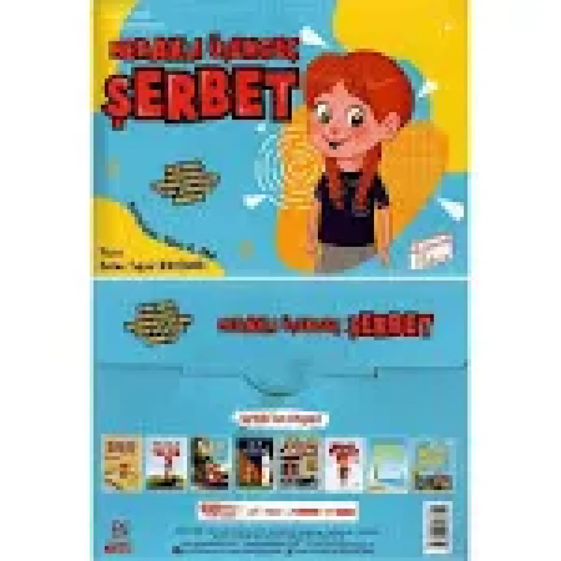 Gizemli Bahçe Yayınları 2. Ve 3.Sınıf Hikaye Kitabı Meraklı Üşengeç Şerbet 8 Kitap Gizemli Bahçe