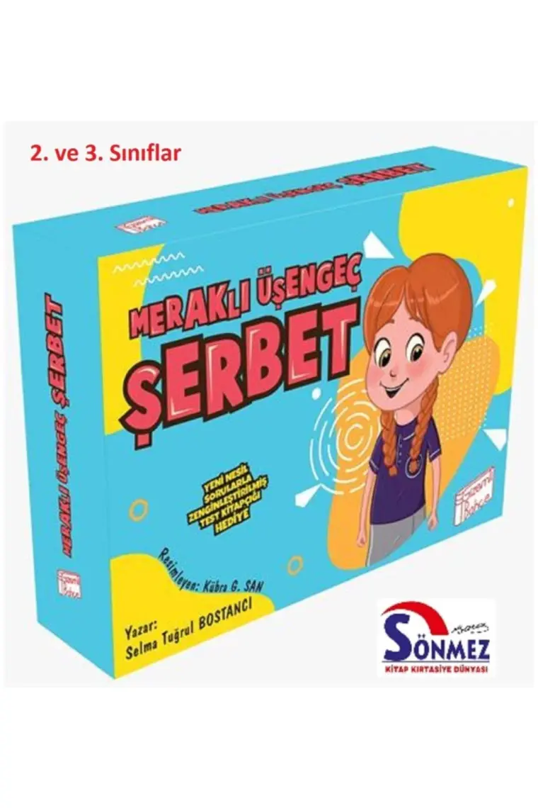 Gizemli Bahçe Yayınları 2. Ve 3.Sınıf Hikaye Kitabı Meraklı Üşengeç Şerbet 8 Kitap Gizemli Bahçe