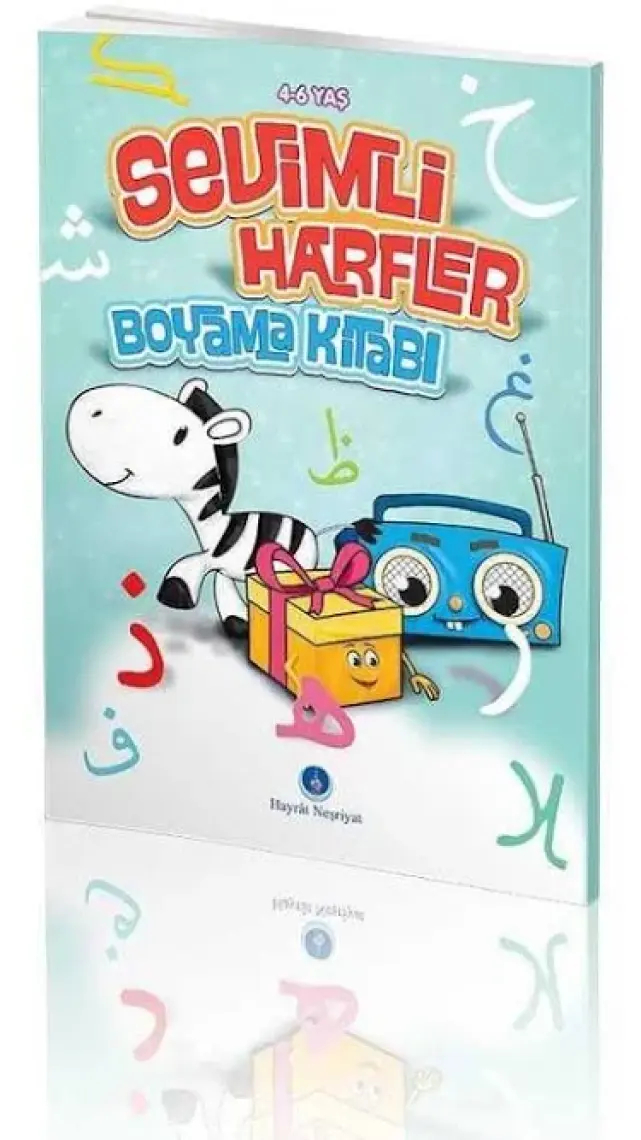 Sevimli Harfler Boyama Kitabı