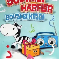 Sevimli Harfler Boyama Kitabı