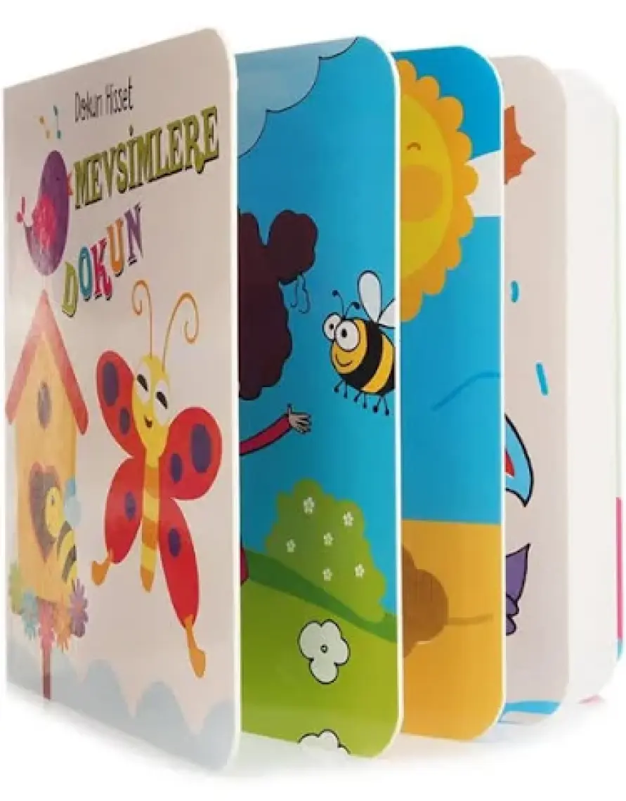 Dokun Hisset Mevsimlere Dokun Eğitici Kitap